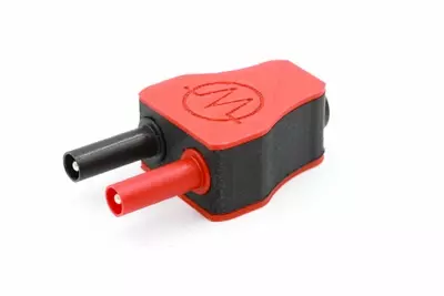 4mm Dual Plug to Socket Adapter